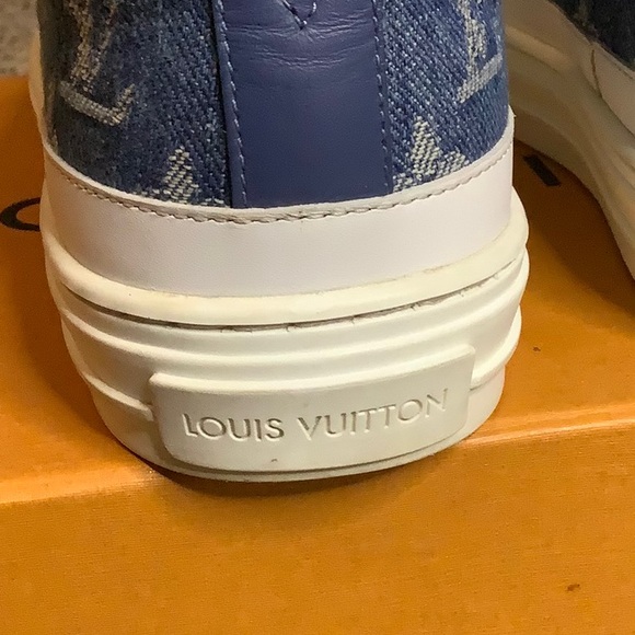 ♟️ Louis Vuitton Denim Stellar Sneaker ♟️ - Picture 8 of 14